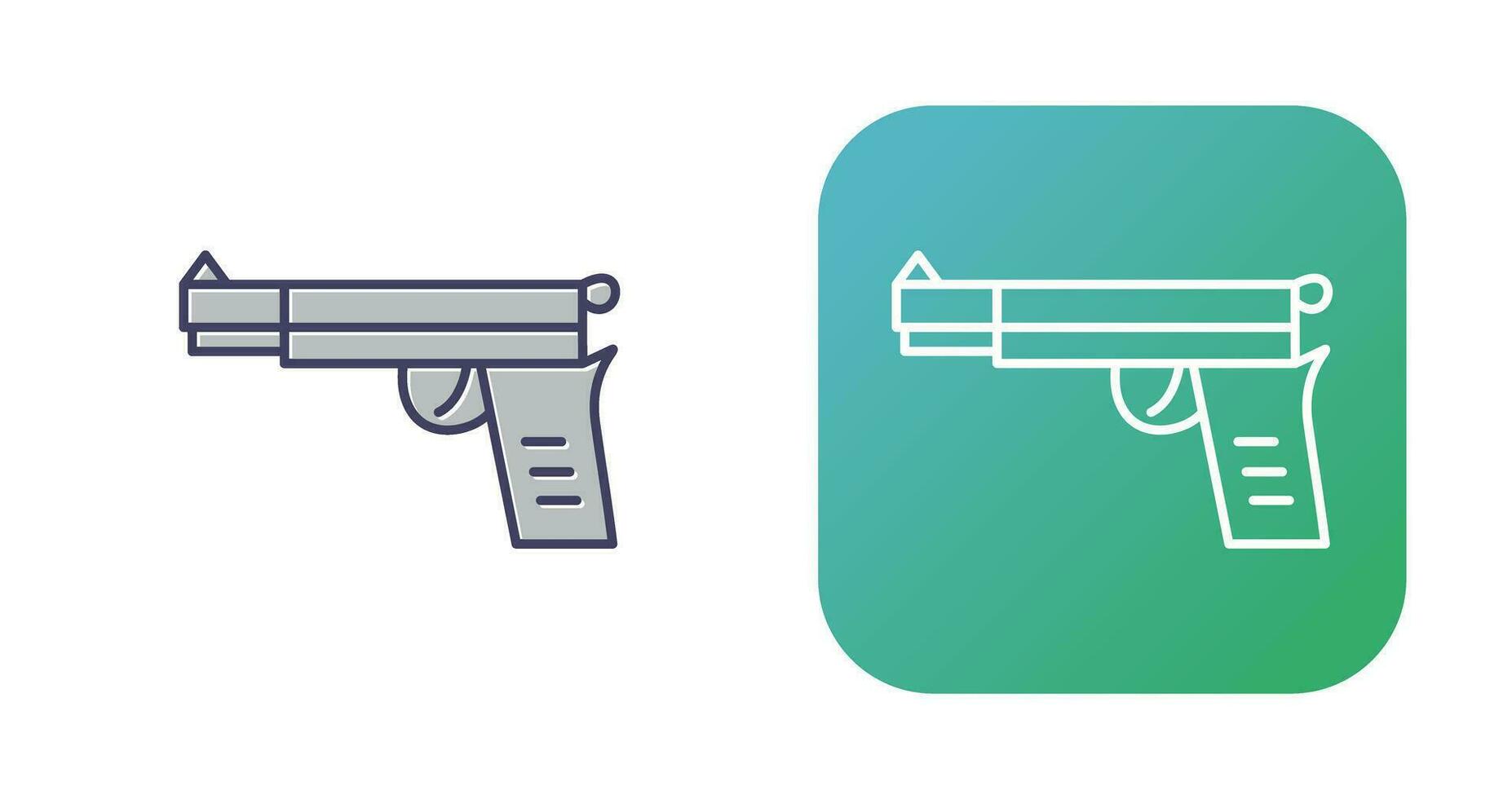 Pistol Vector Icon