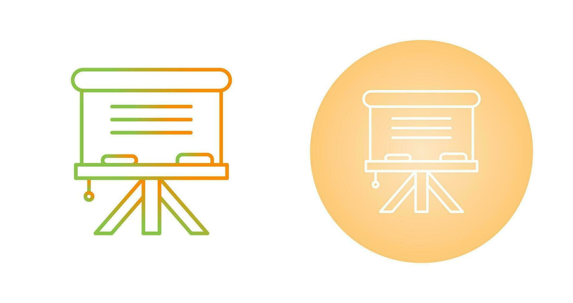 Whiteboard Vector Icon