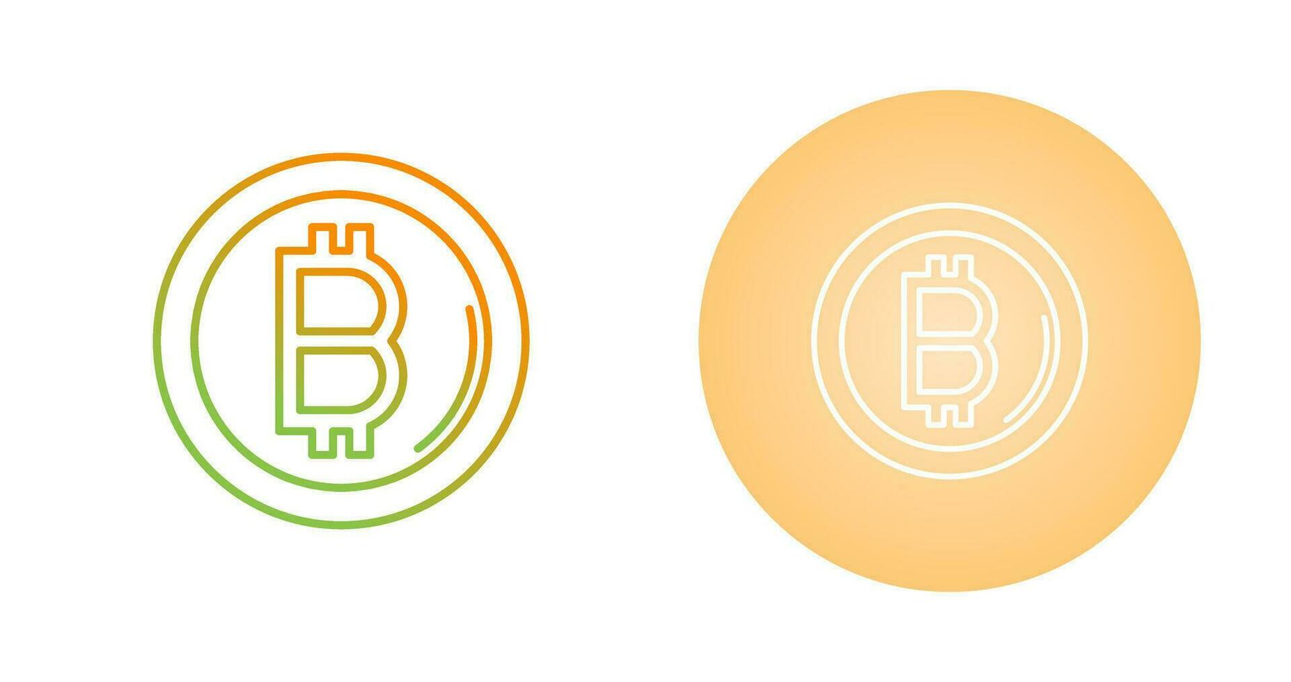 Bitcoin Vector Icon