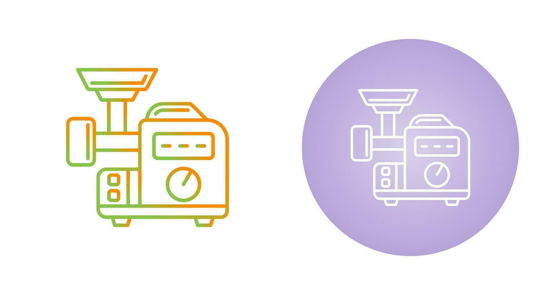 Meat Grinder Vector Icon