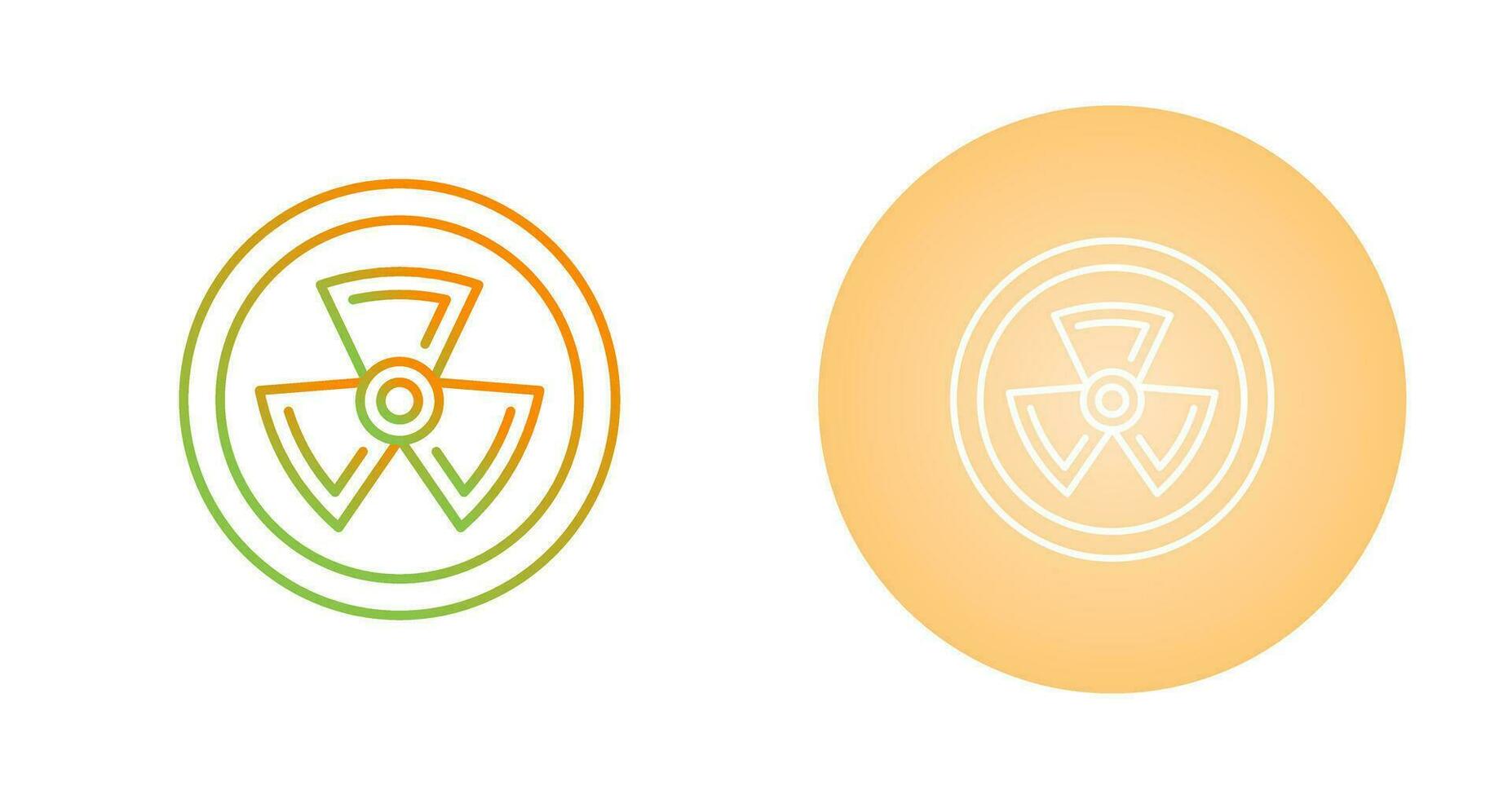 Radiation Vector Icon