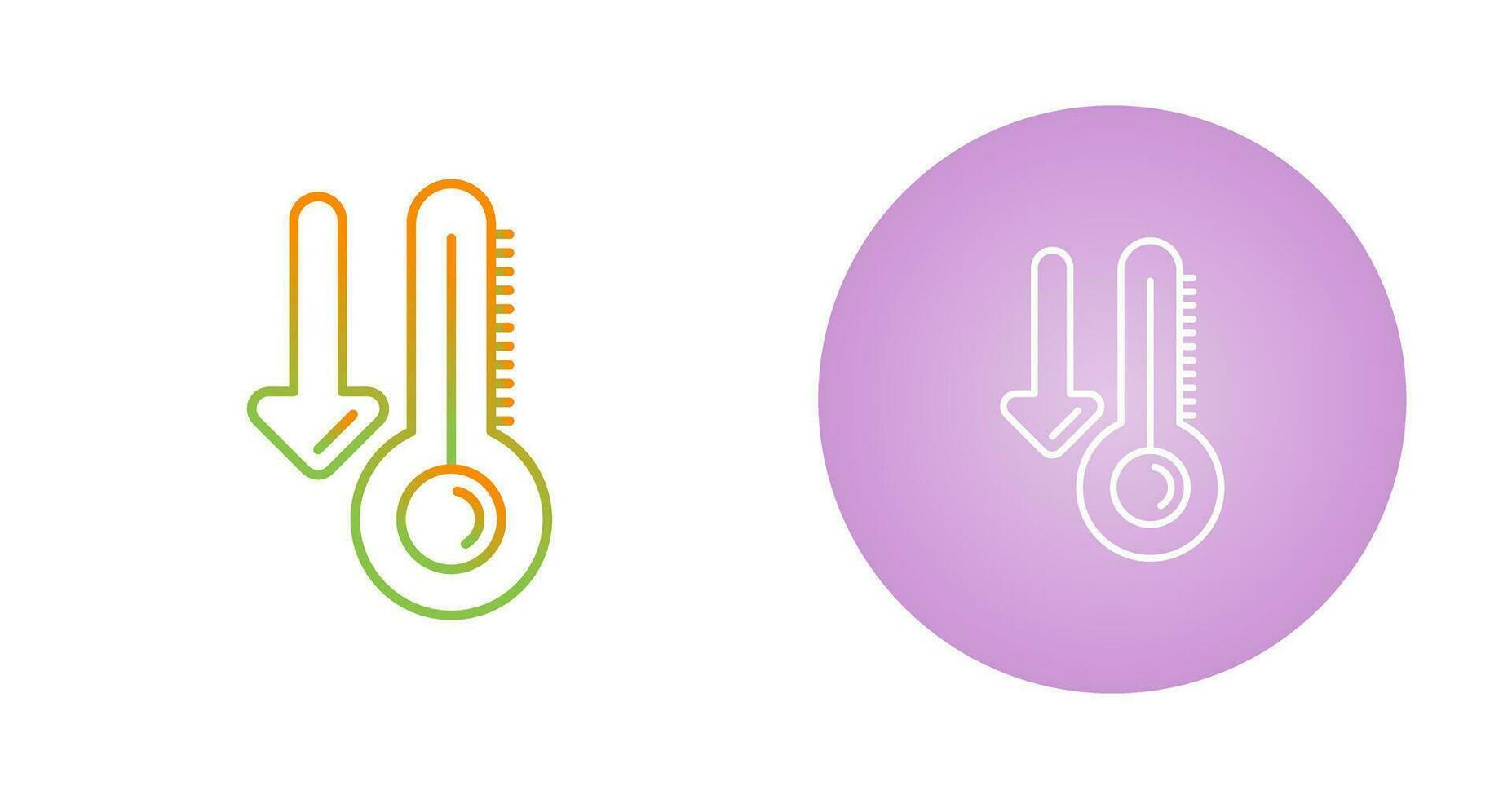 Low Temperature Vector Icon