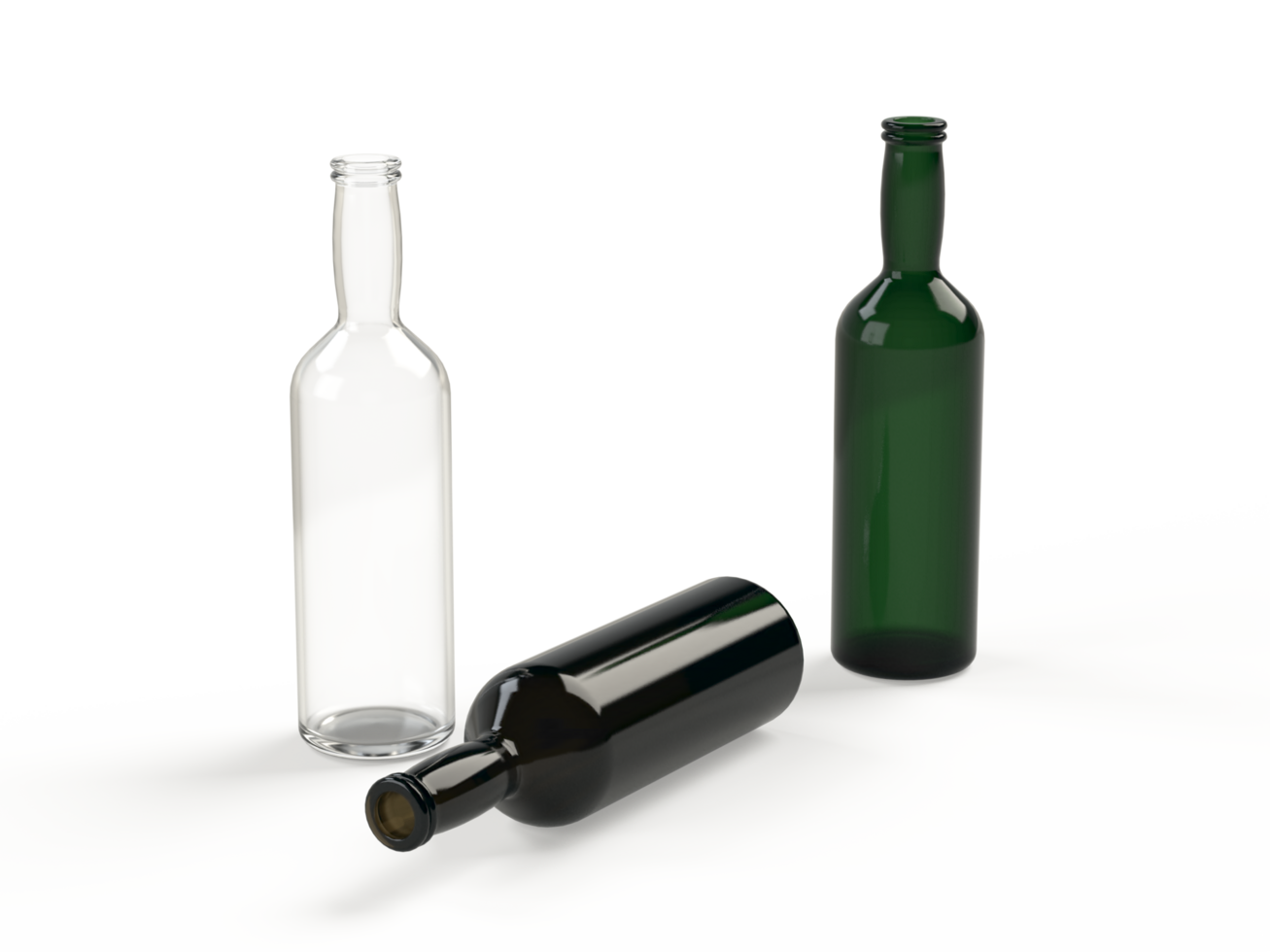 Empty Glass Bottles Png Image vrogue.co