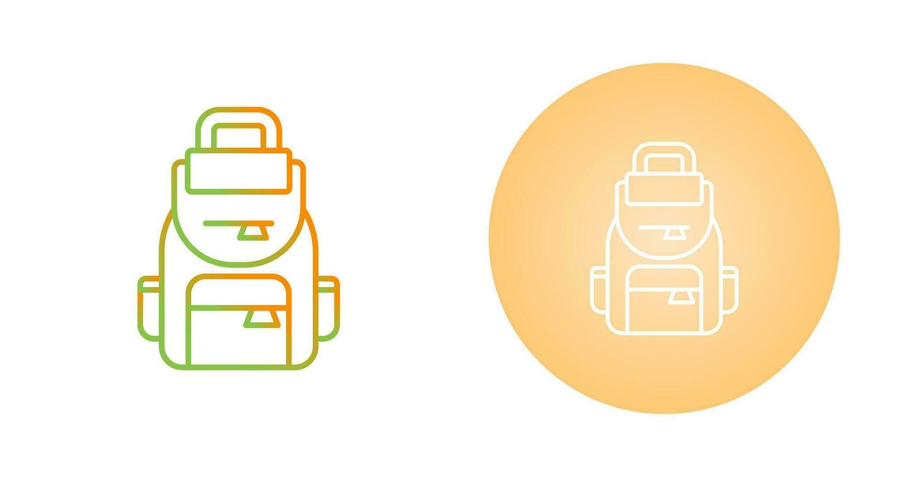 Backpack Vector Icon