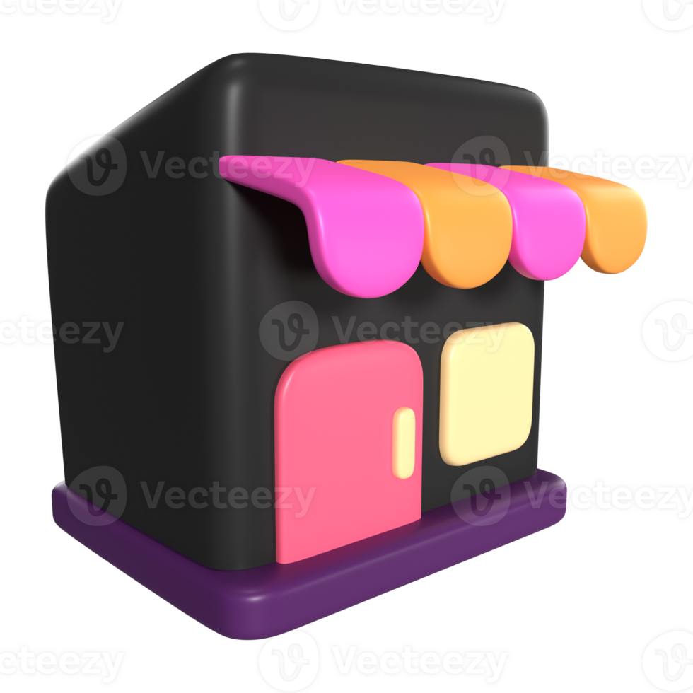 Online Shop 3D Illustration Icon png