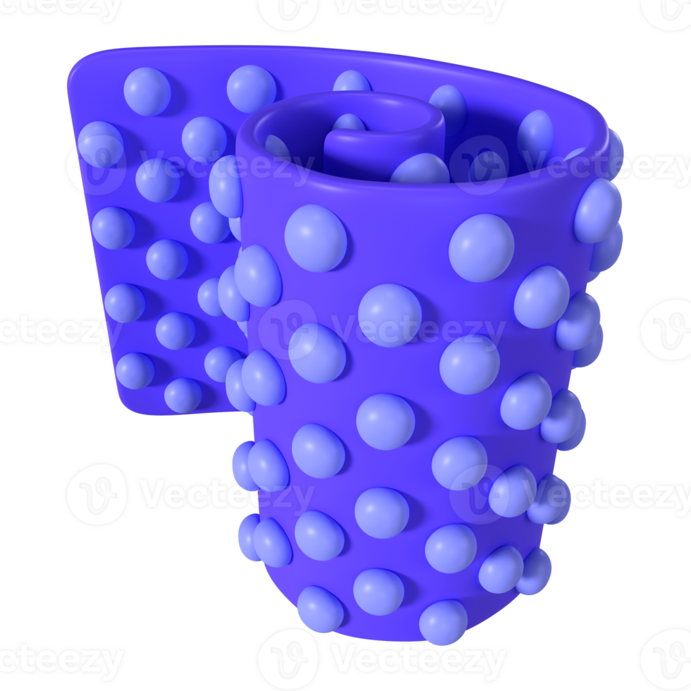Bubble Wrap 3D Illustration Icon png