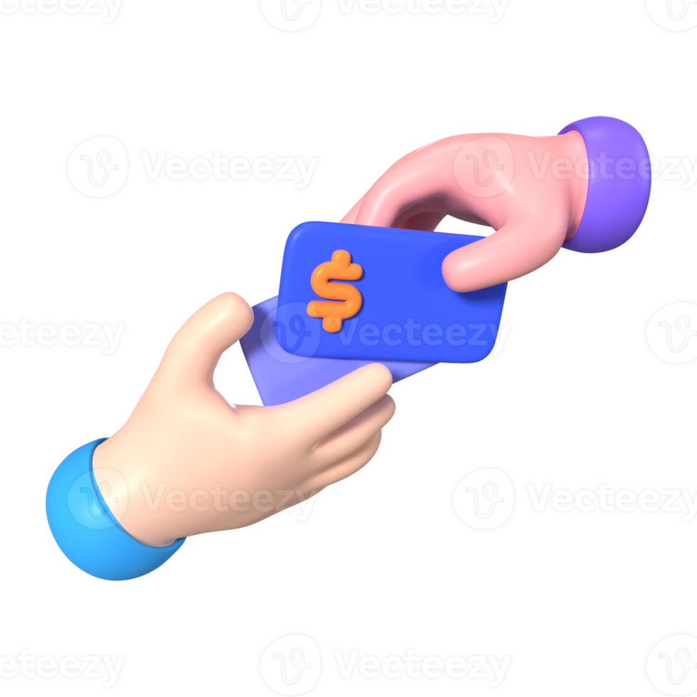 Cash On Delivery 3D Illustration Icon png