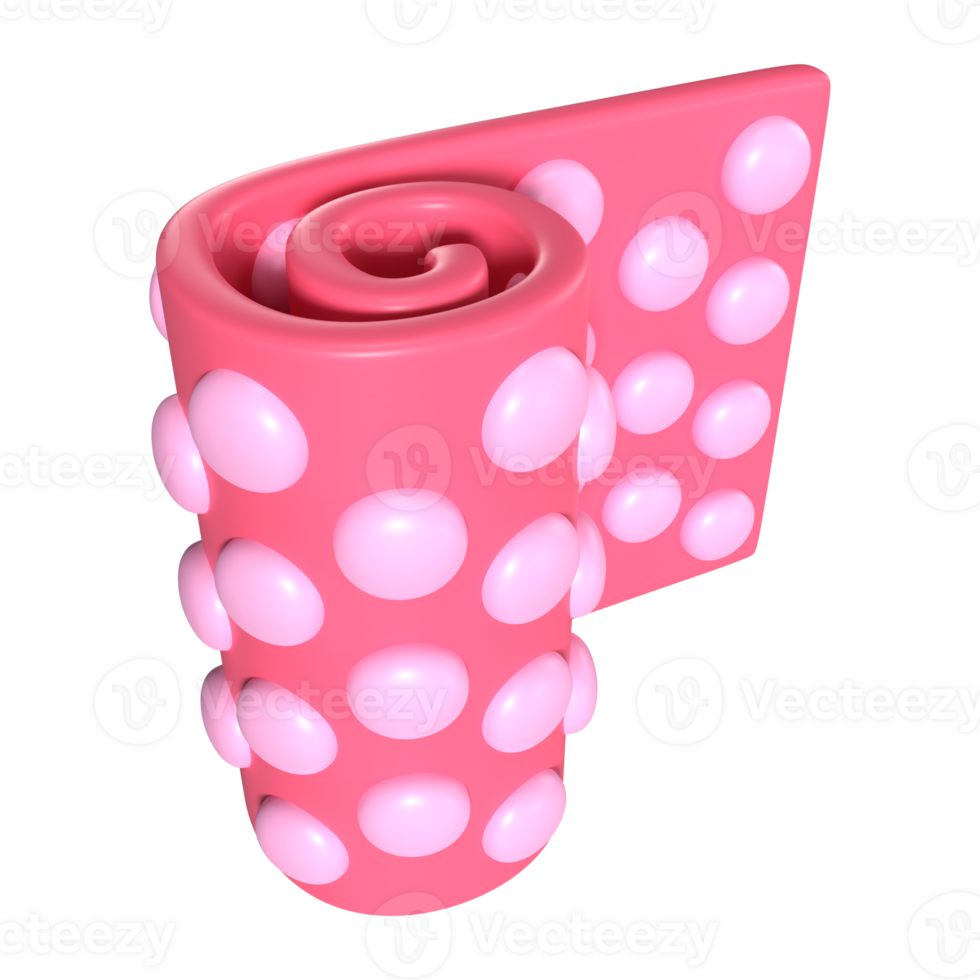 Bubble Wrap 3D Illustration Icon png