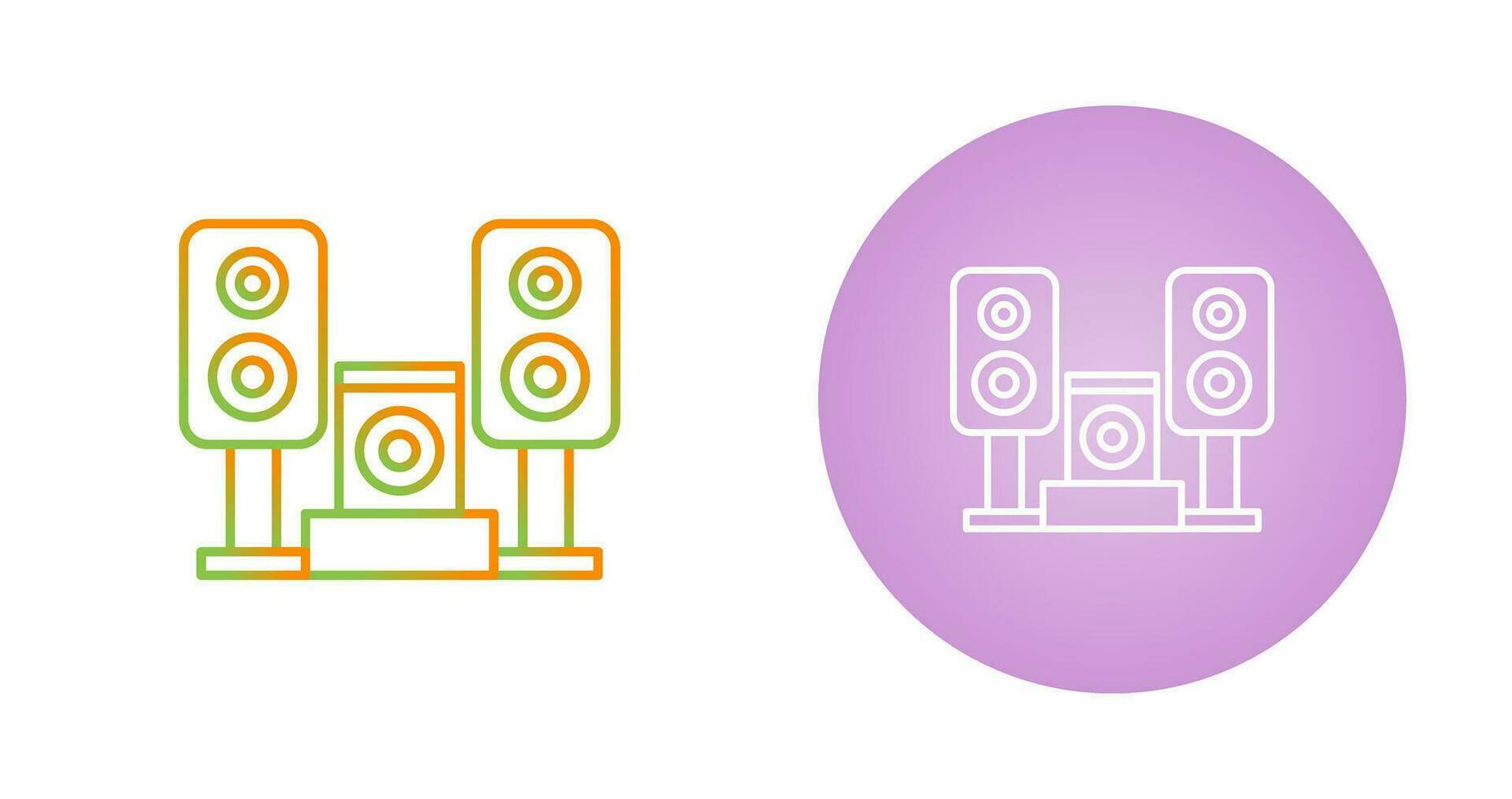 Music System Vector Icon