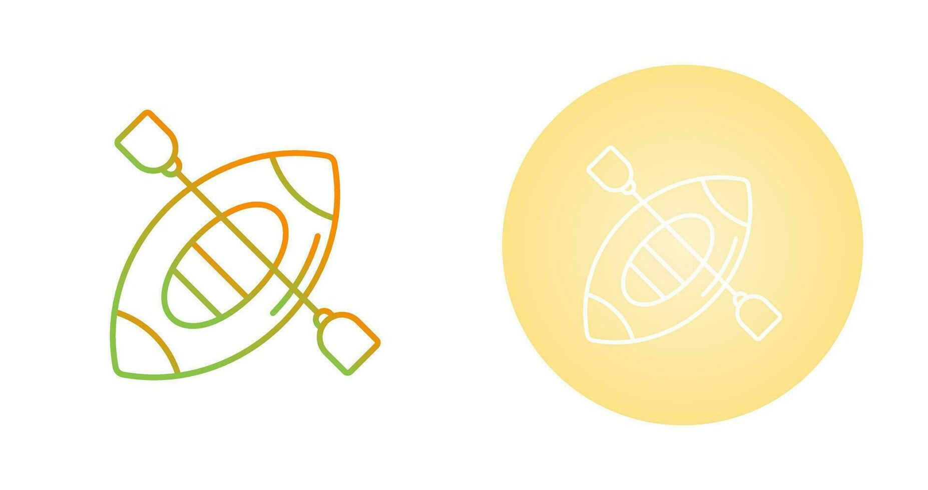 Kayak Vector Icon