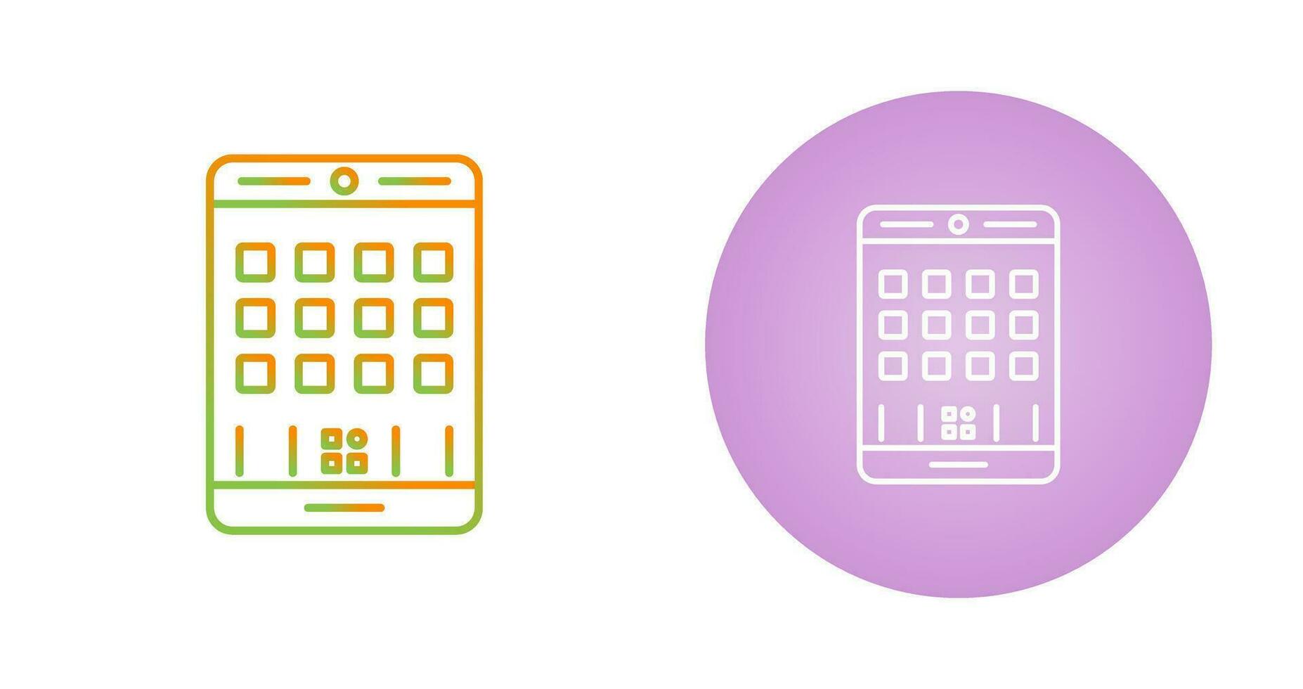 Mobiles App Vector Icon 26679084 Vector Art at Vecteezy