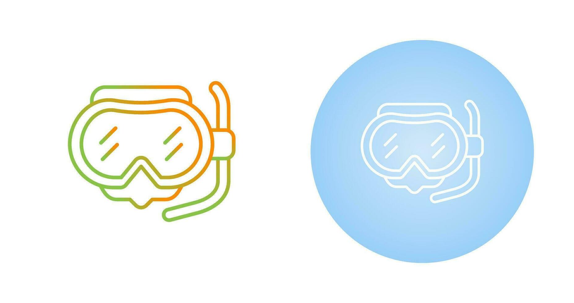Diving Mask Vector Icon