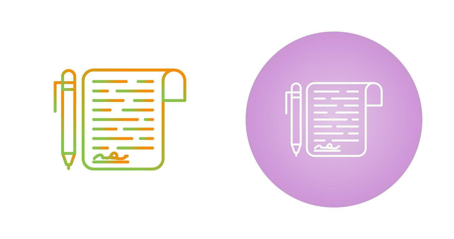 Agreement Vector Icon