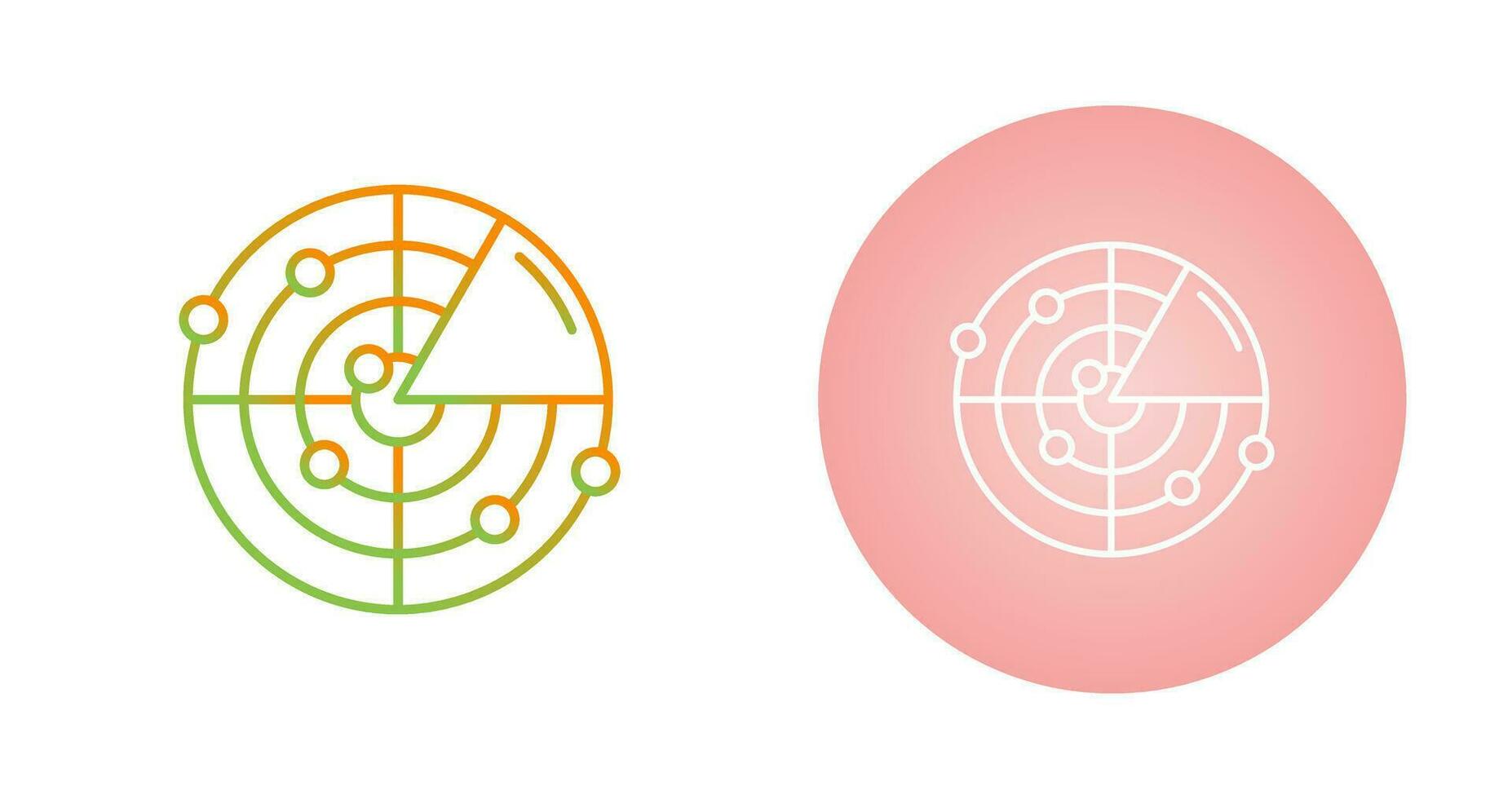 Radar Vector Icon