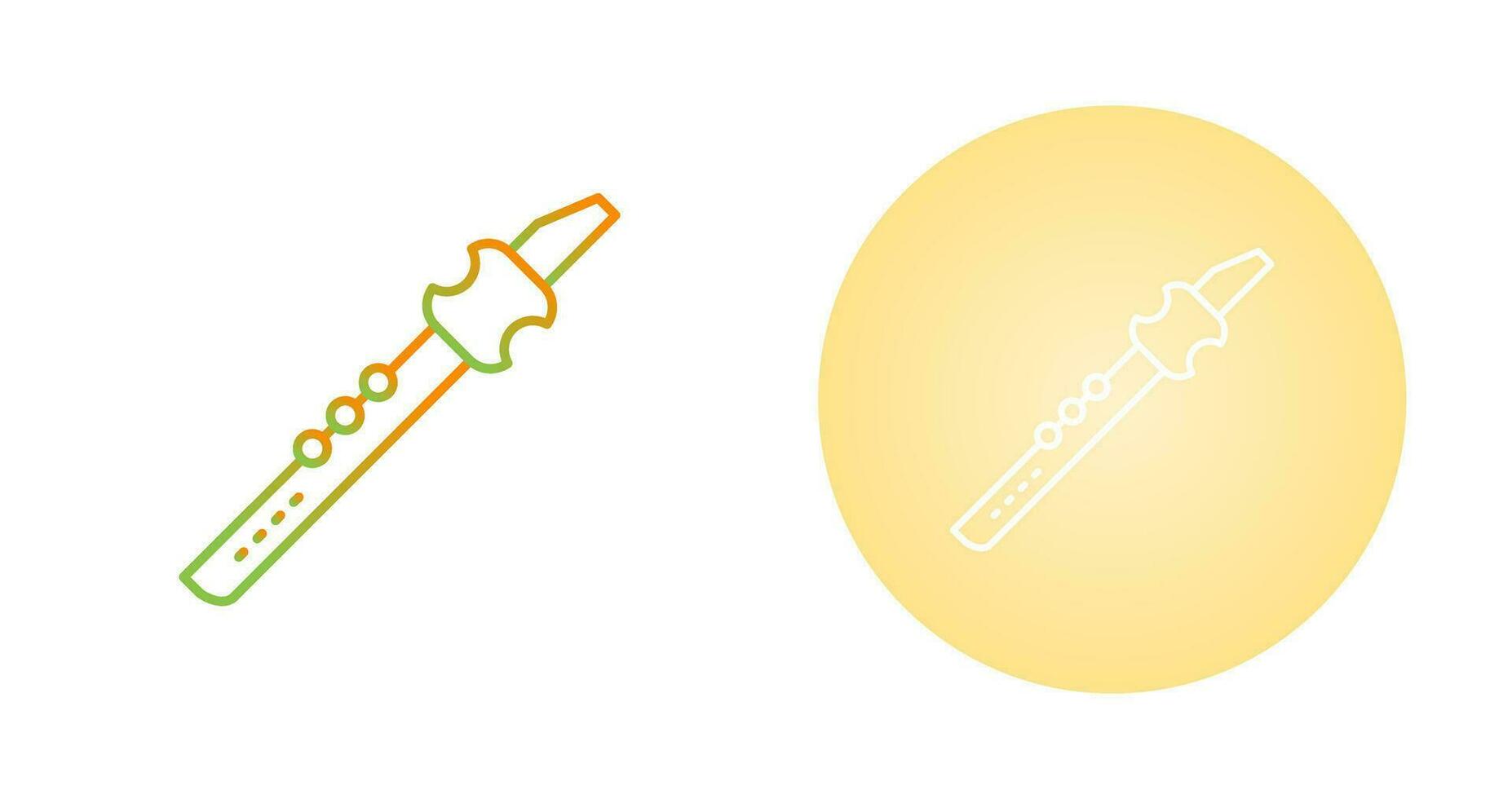 Flute Vector Icon