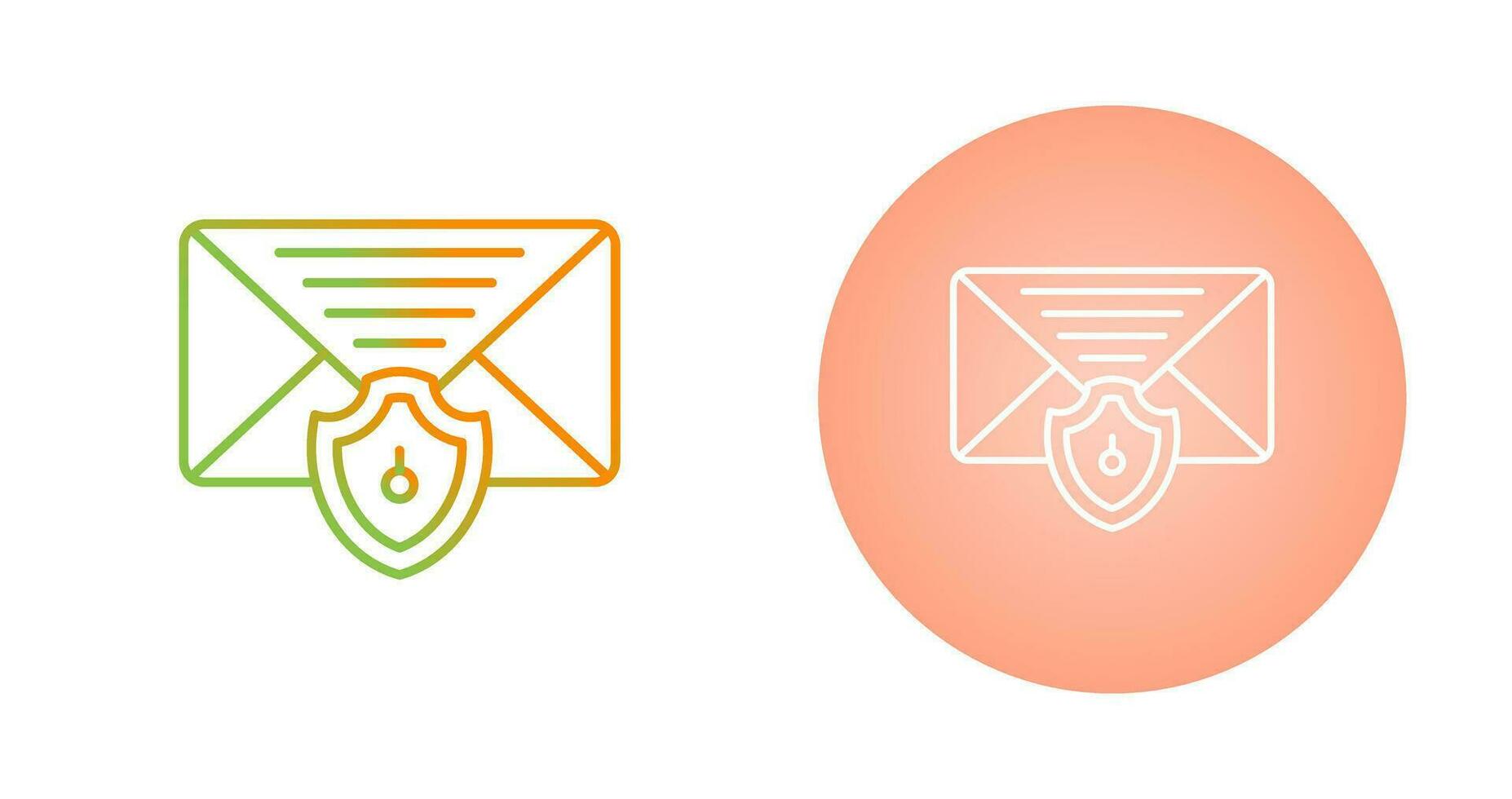 Mail Protection Vector Icon