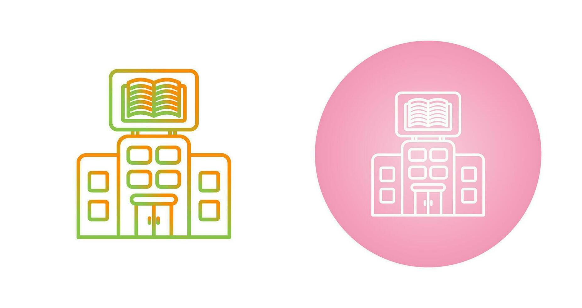 Library Vector Icon