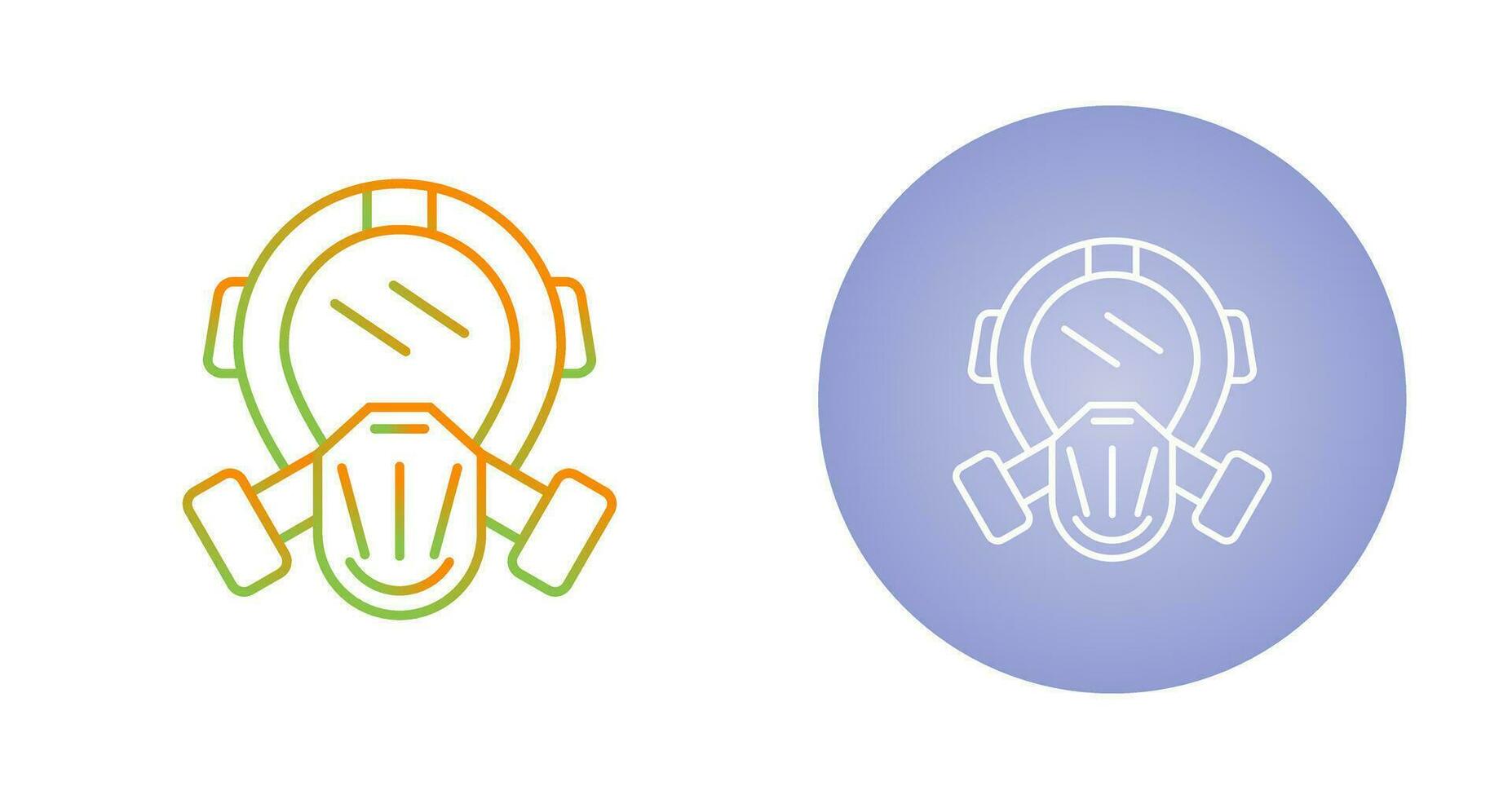 Gas Mask Vector Icon