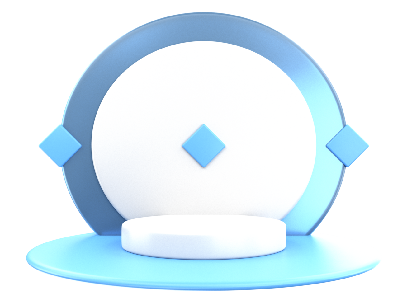 3d illustration product podium object suitable for advertisment png