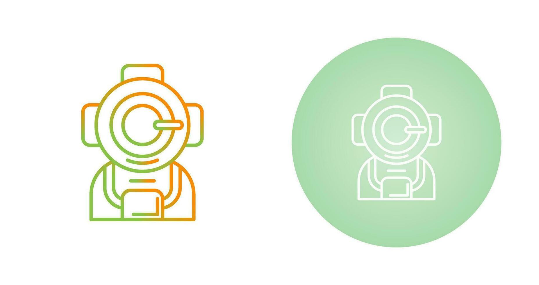 Diving Helmet Vector Icon