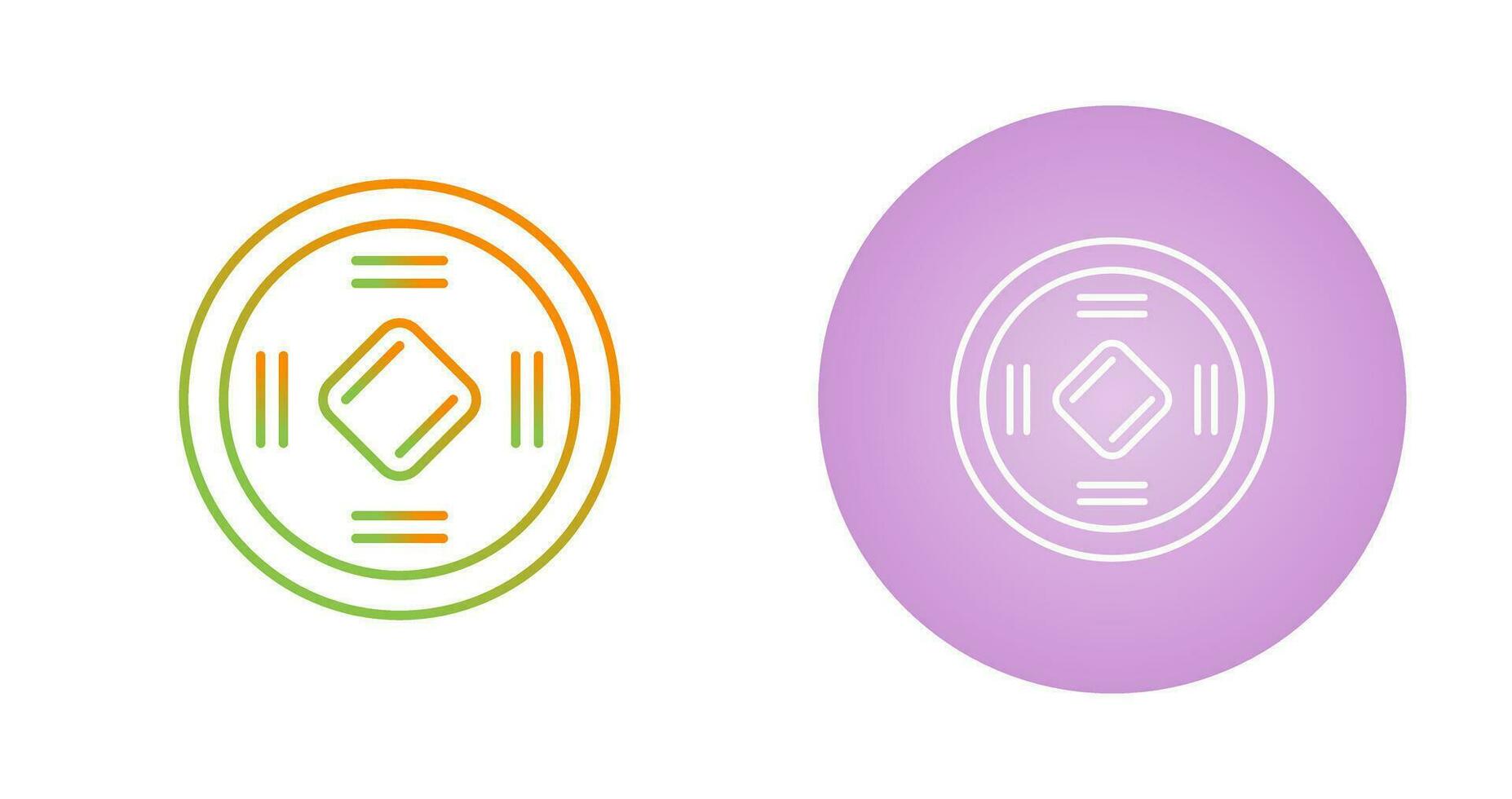 Lucky Coin Vector Icon