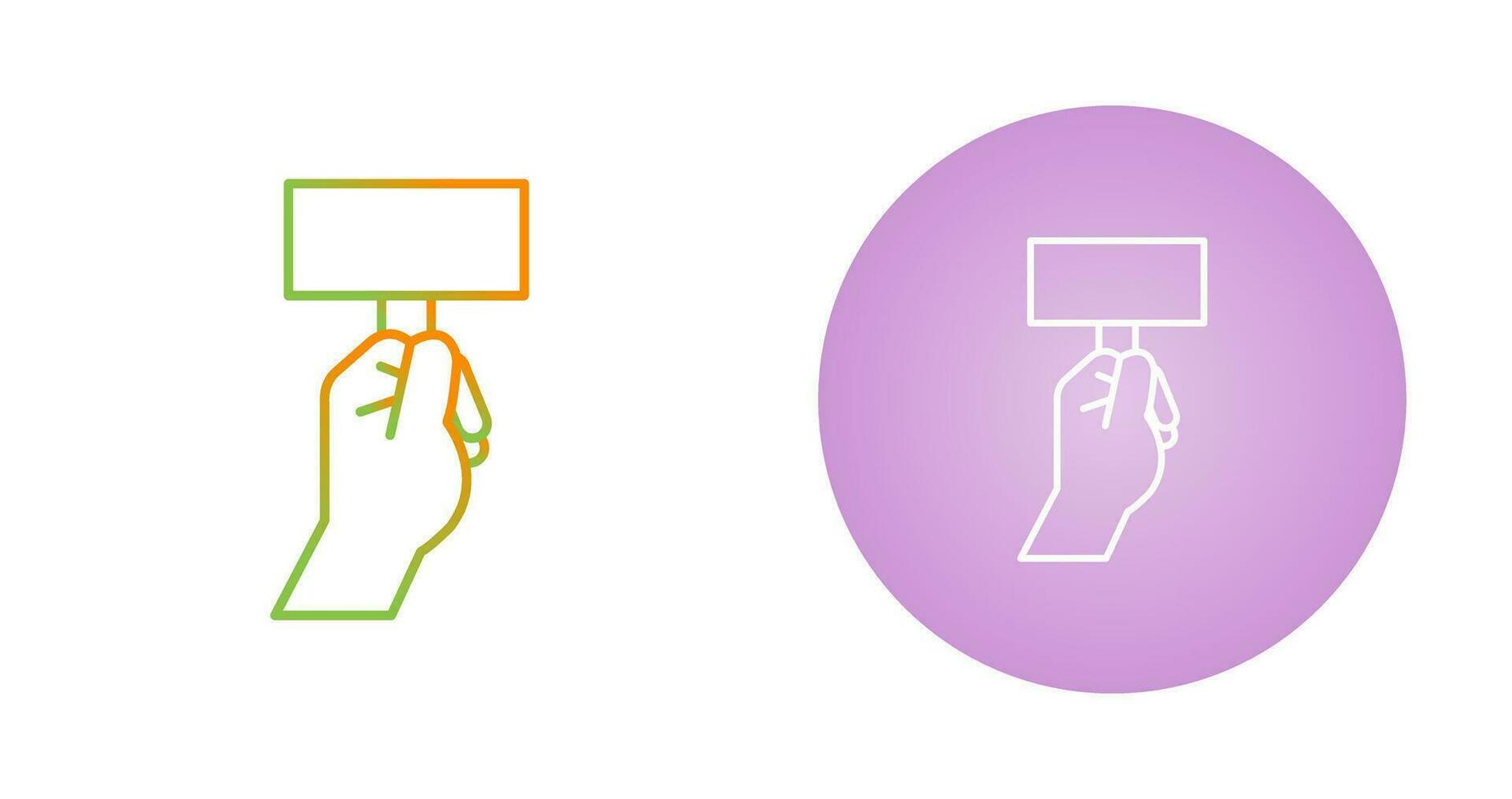 Protest Vector Icon