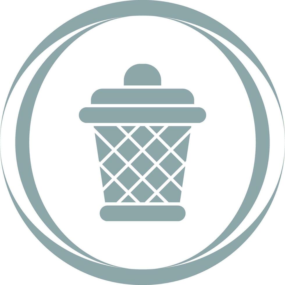 Dustbin Vector Icon