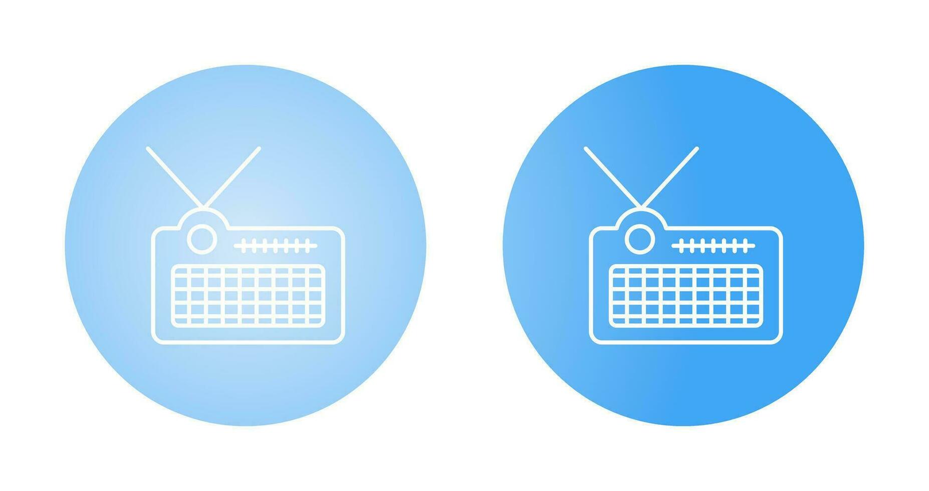 Radio Vector Icon