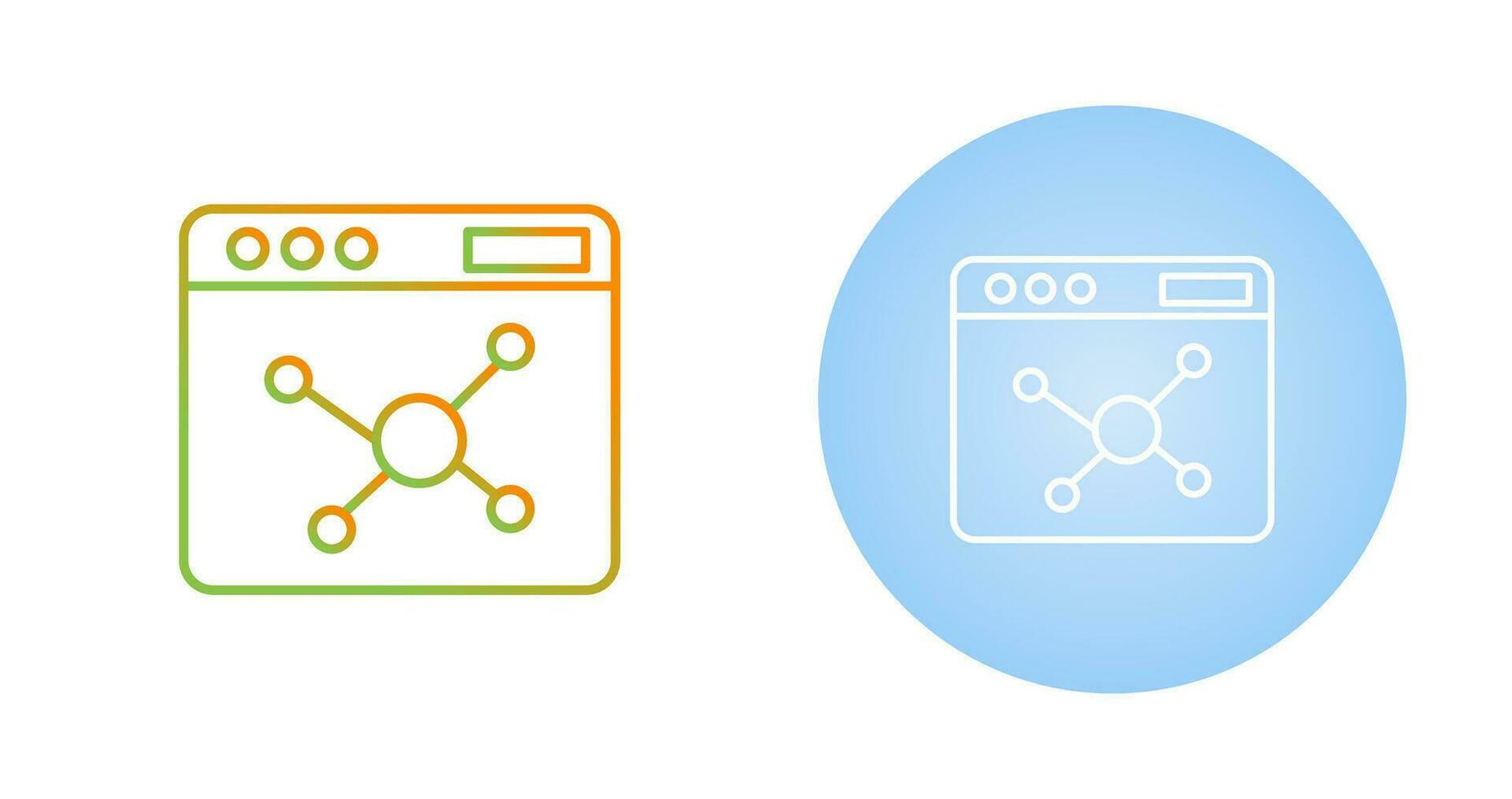 icono de vector de algoritmo