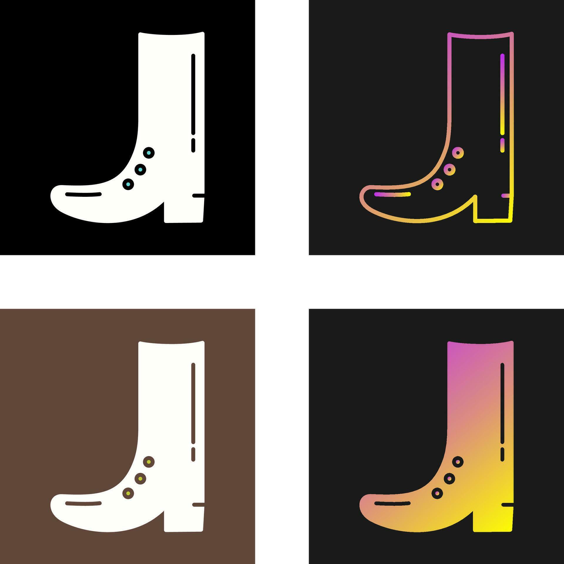 Cowboy Boot Vector Icon 26680102 Vector Art at Vecteezy