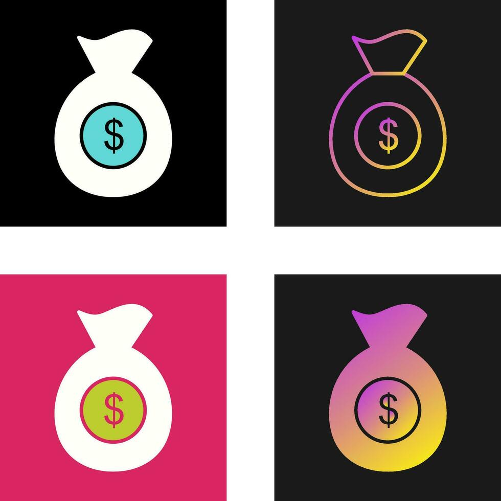 Sack of Money Vector Icon