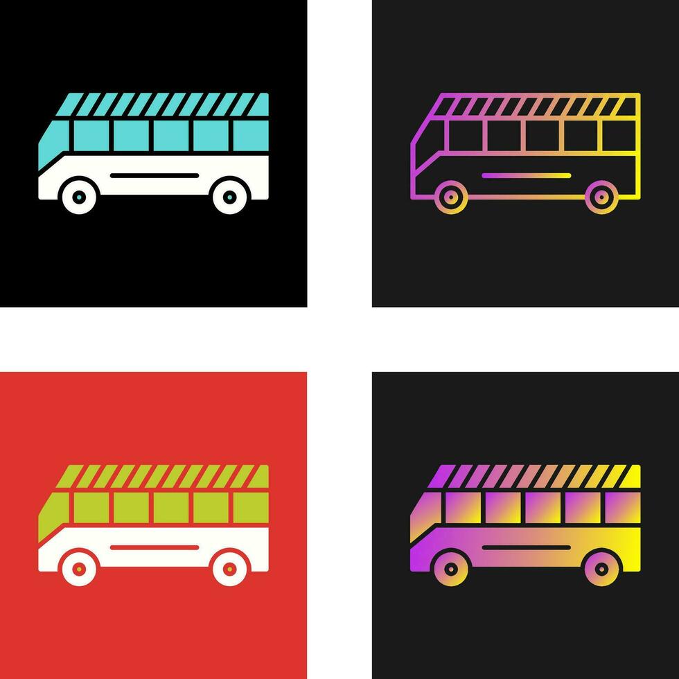 School Bus Vector Icon