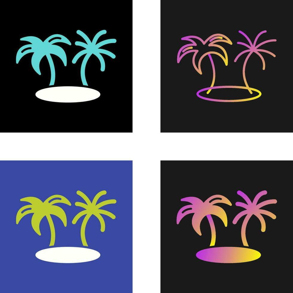 Island Vector Icon