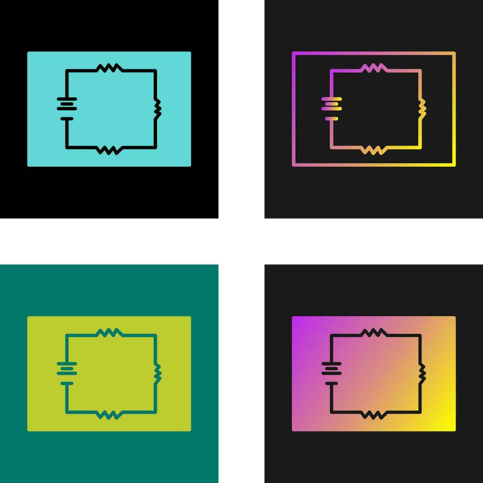 icono de vector de circuito