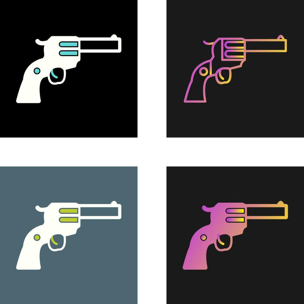 Revolver Vector Icon