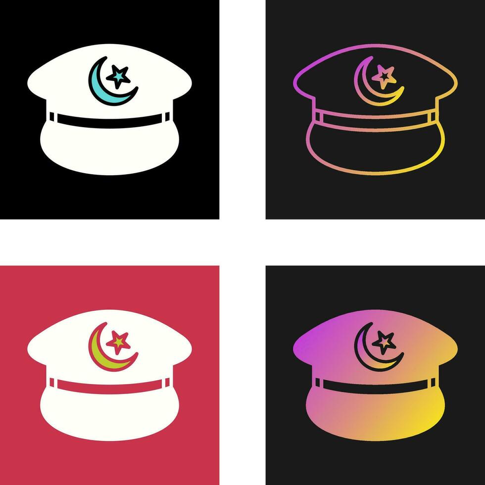 Military Hat Vector Icon