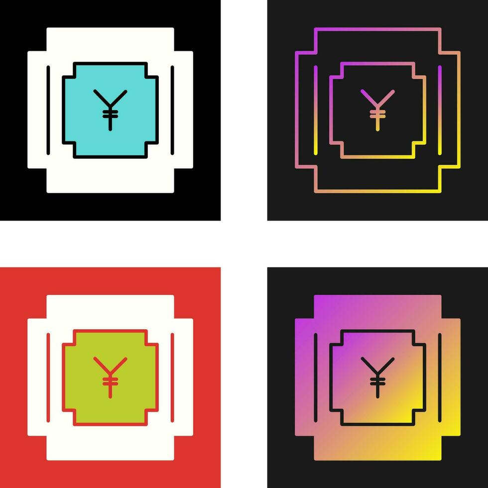 Yen Symbol Vector Icon