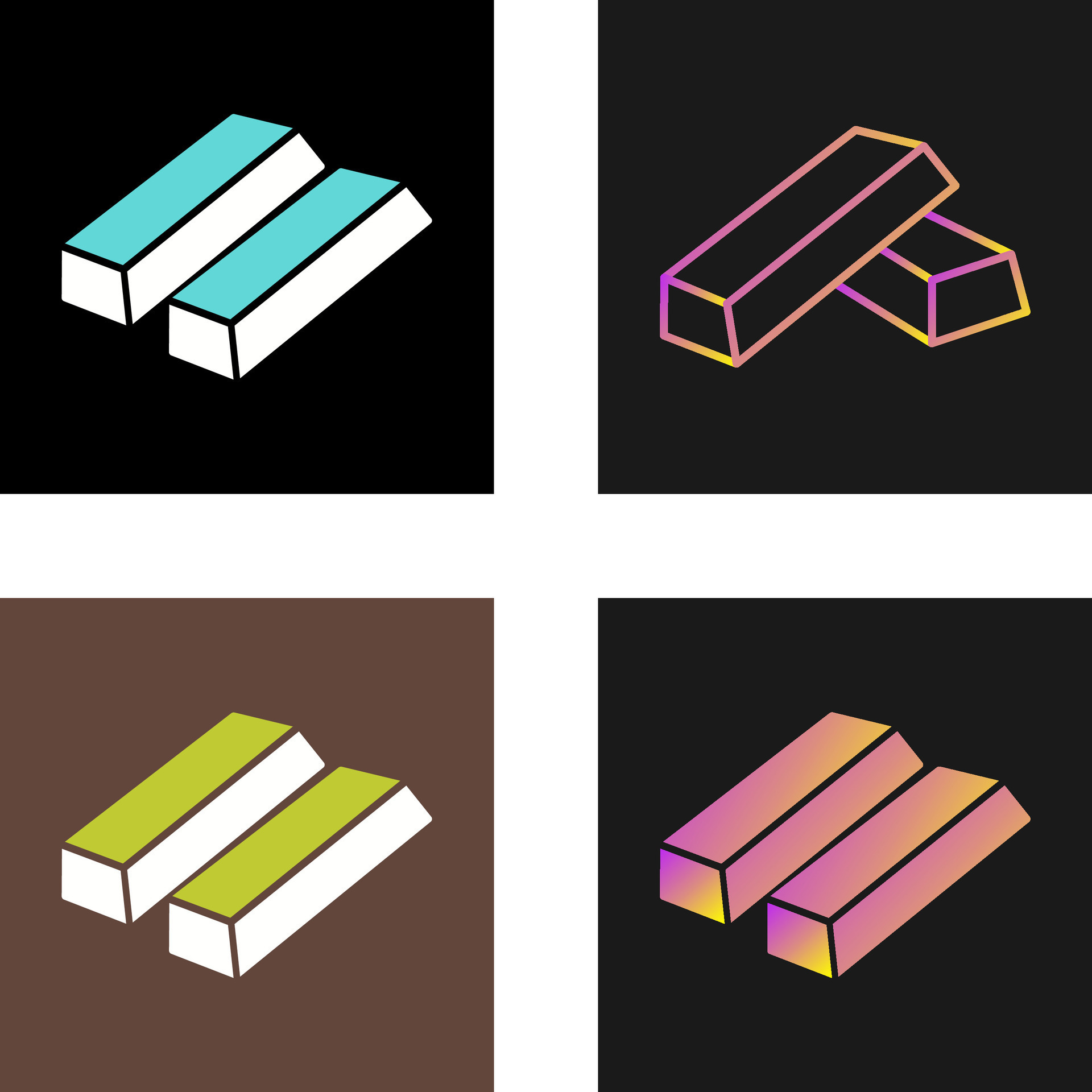 Gold Bars Vector Icon 26680656 Vector Art at Vecteezy