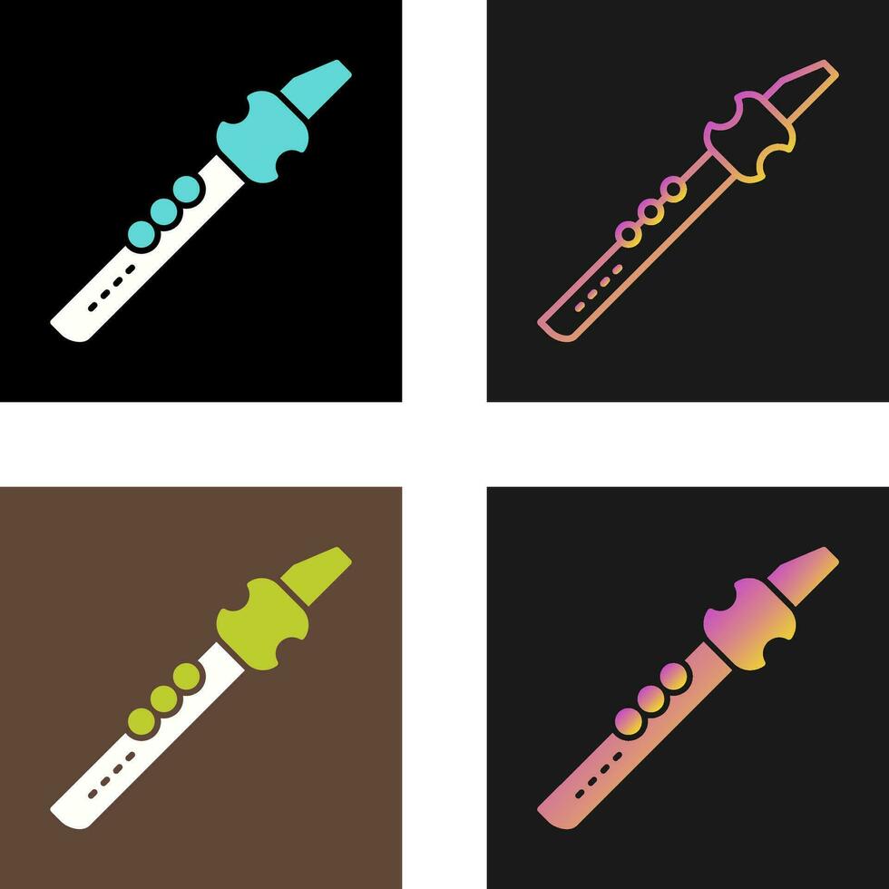 Flute Vector Icon