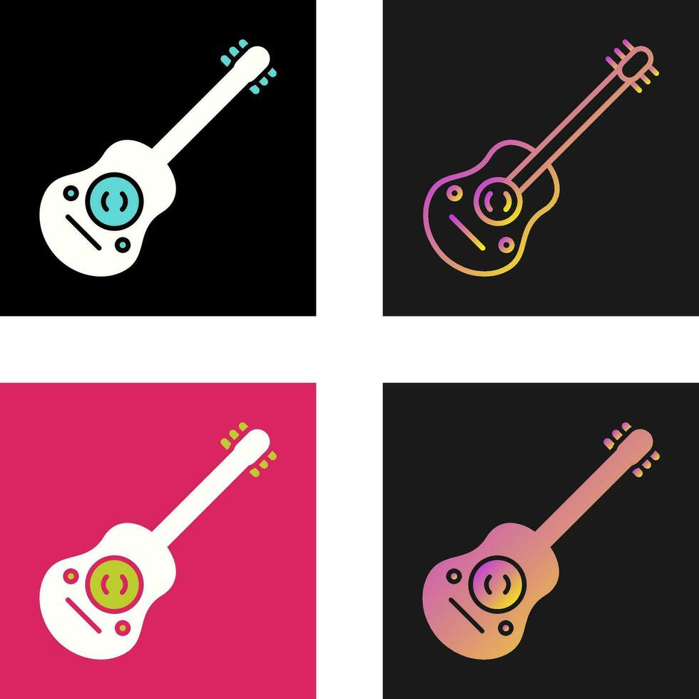 icono de vector de guitarra