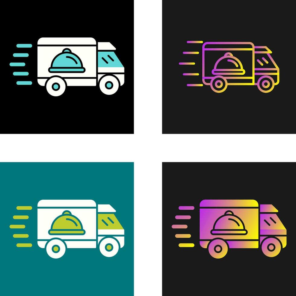 Food Delivery Vector Icon