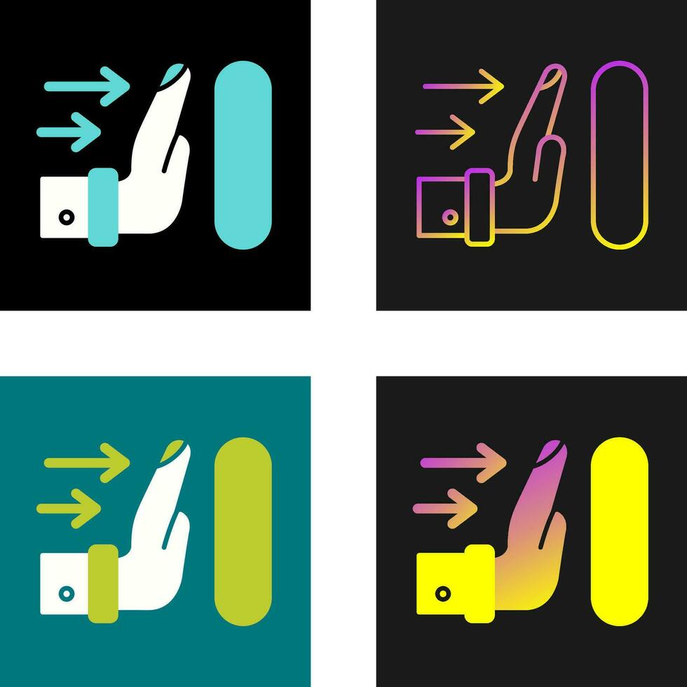 Push Vector Icon