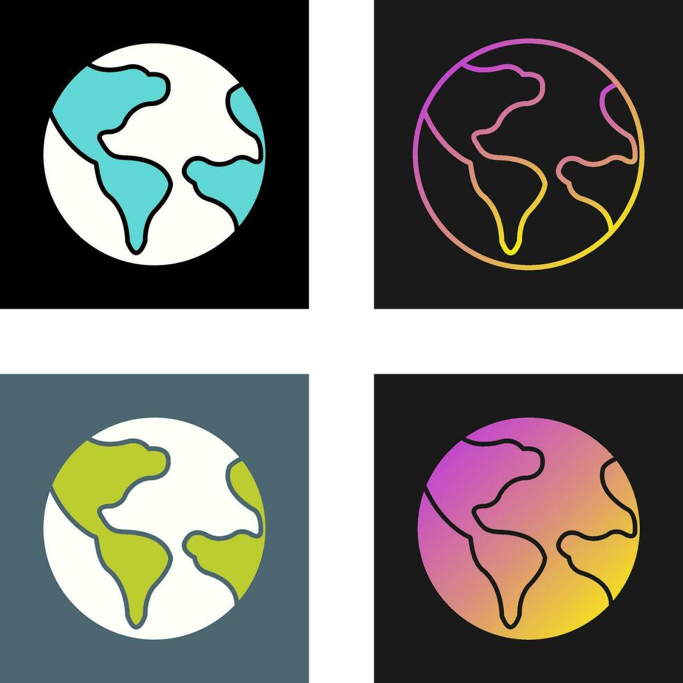 Earth Vector Icon