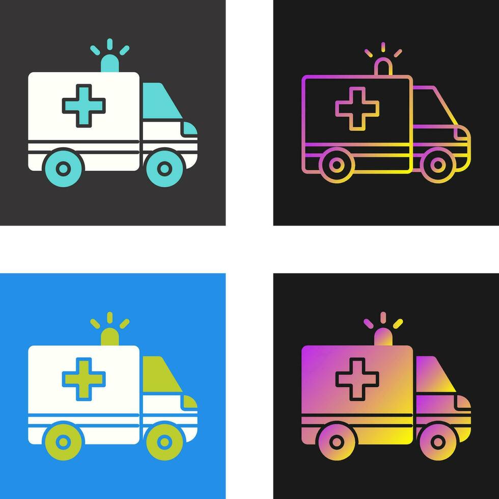 Ambulance Vector Icon