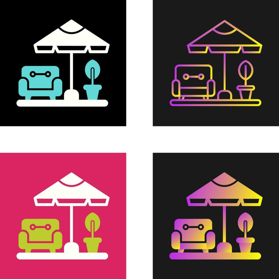 Terrace Vector Icon