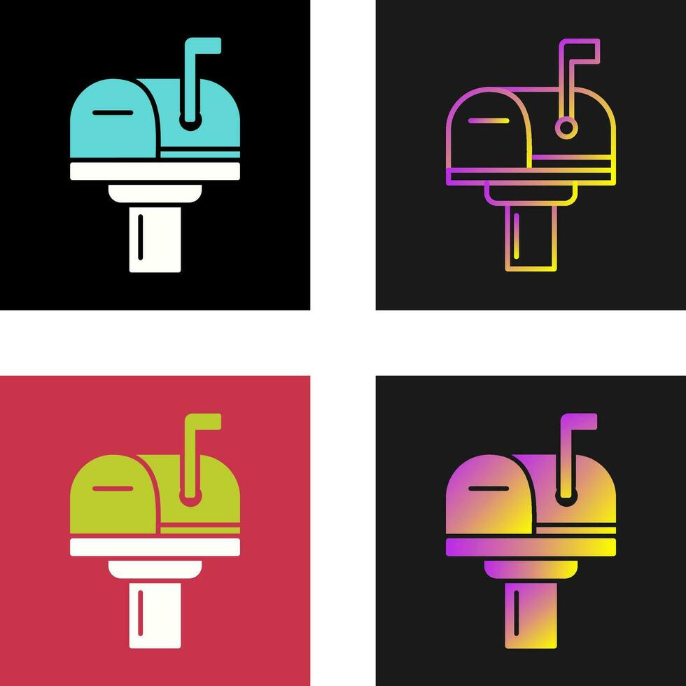 Mail Box Vector Icon