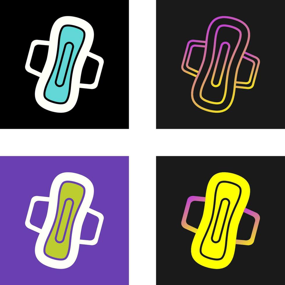 Sanitary Towel Vector Icon