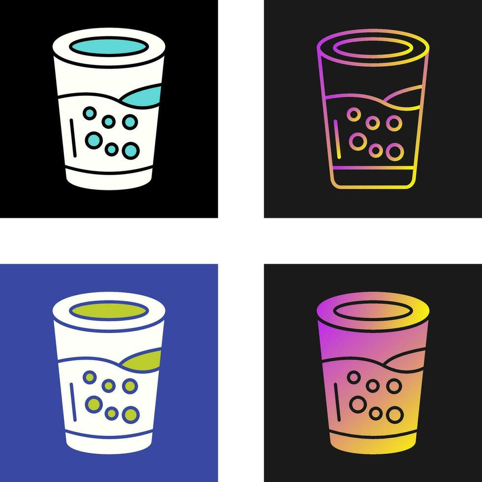 Glass Of Water Vector Icon