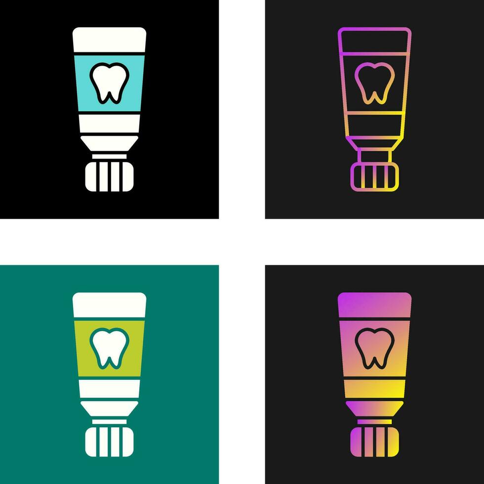 Toothpaste Vector Icon