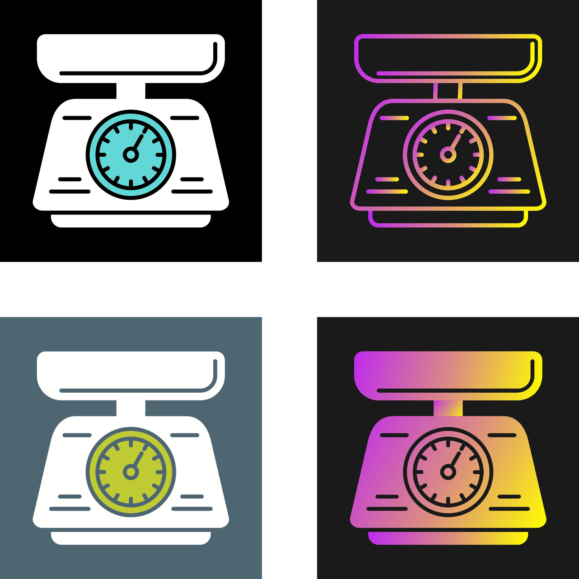 Weight Scale Vector Icon 26681544 Vector Art at Vecteezy